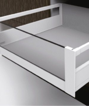 DITO BOX INNER DRAWER WITH SQUARE RAILING AND EXT. FRONT TALL GLASS HEIGHT- 167 MM (8)