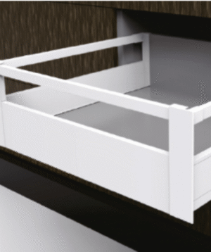 DITO BOX INNER DRAWER WITH SQUARE RAILING AND FRONT PANEL, HEIGHT -167 MM (8")